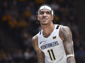 Jalen Bridges says fans sent derogatory comments to his girlfriend on social media following loss to Kansas State